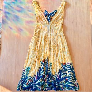 FREE PEOPLE Hot House Tropical Dress